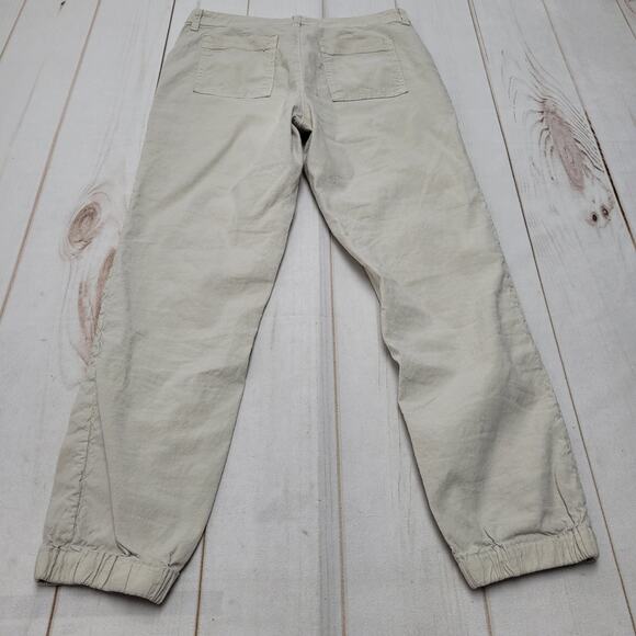 Frank & Eileen Jameson linen flax utility jogger pants relaxed chino minimalist - Picture 8 of 9
